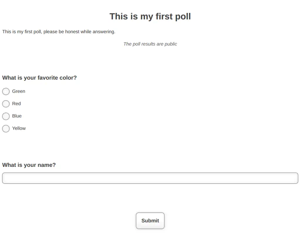 10. Previewing the survey