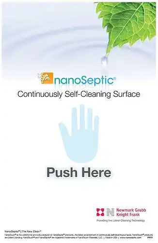 Might you have interest in NanoSeptic self cleaning surfaces?