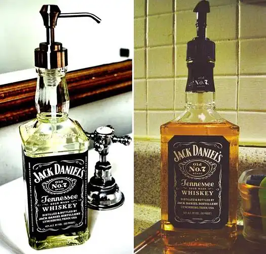 Bottle-soap dispenser