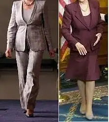 Which suit looks more empowering?