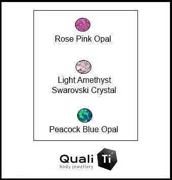 QualiTi Jewellery New Gem Colour