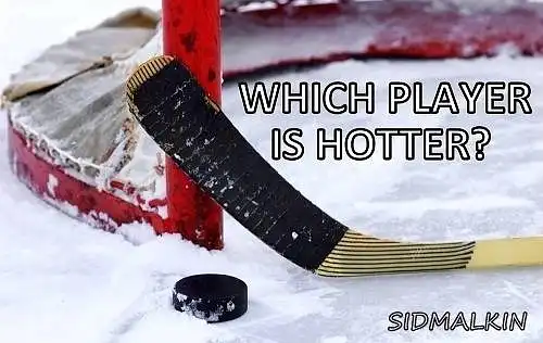 Which hockey player is hotter?