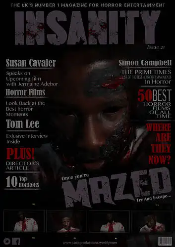 Does the magazine represent the horror genre?
