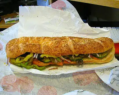 Do you find this Italian-style sandwich appetizing?