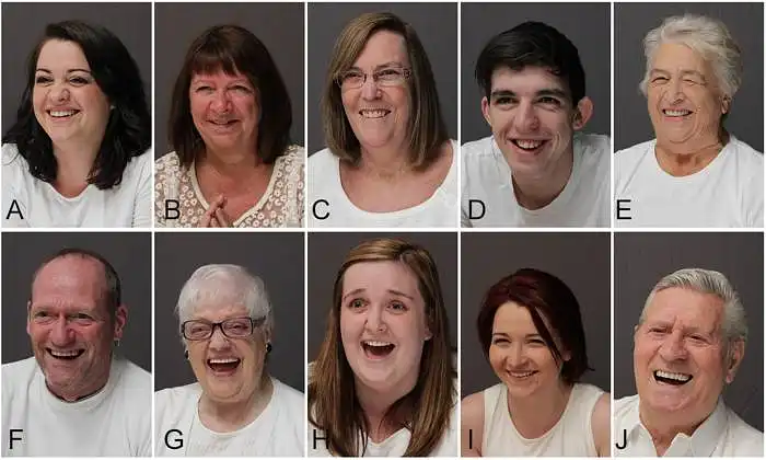 Who do you think looks the happiest?