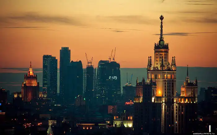 Waren Sie schon einmal in Moskau? (Have you ever been to Moscow?)