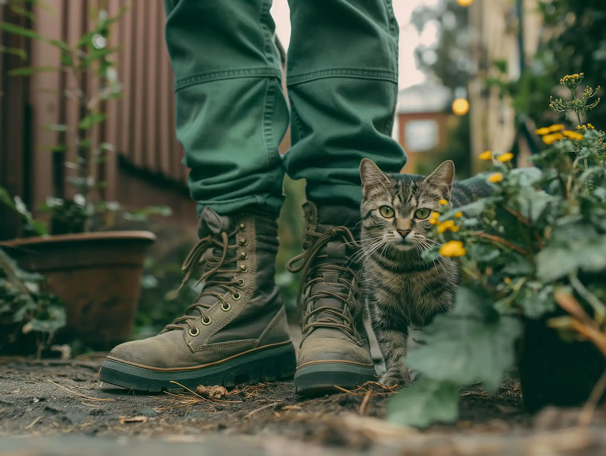 Wie verhält sich Ihre Katze gegenüber Fremden?