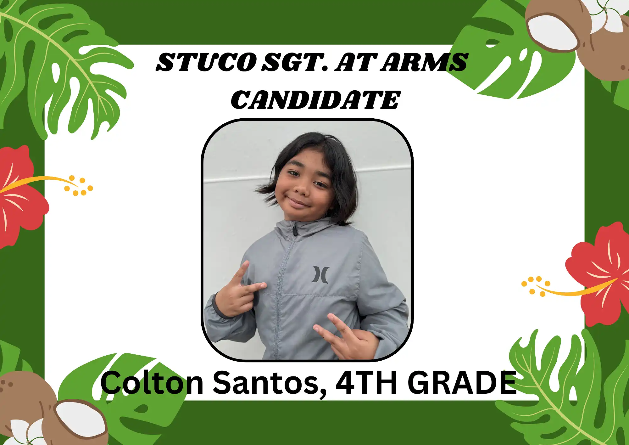 Colton Santos 4TH GRADE