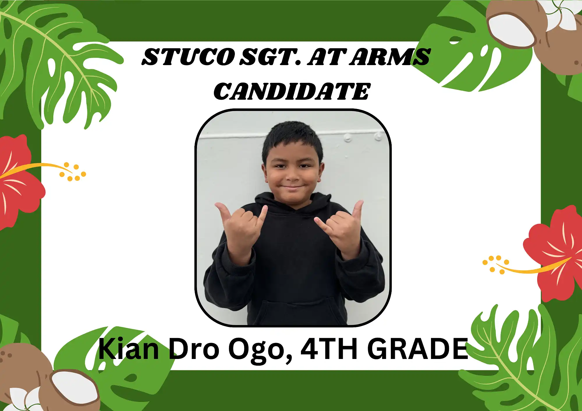 Kian Ogo 4TH GRADE