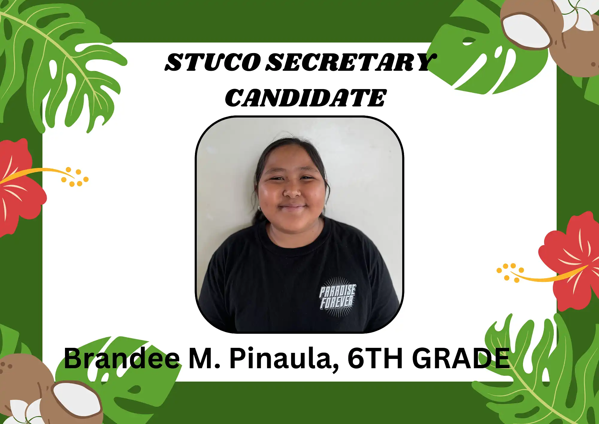 Brandee M. Pinaula 6TH GRADE