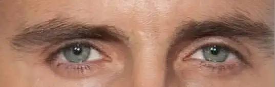 4. En una escala del 1 al 10, ¿qué tan atractivos son estos ojos?