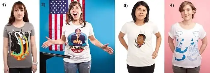 Kedu ihe osise t-shirt Threadless bụ nke ị masịrị?