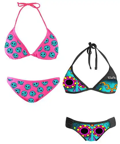 Hvad synes du om disse bikini-designs?