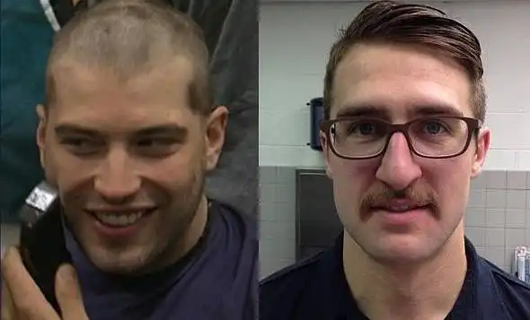 every player shave their head OR every player grow mustaches