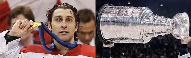 Win Olympic gold OR win the Stanley Cup?