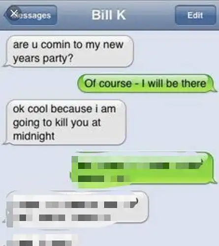 How would you respond to the last text from a close friend?