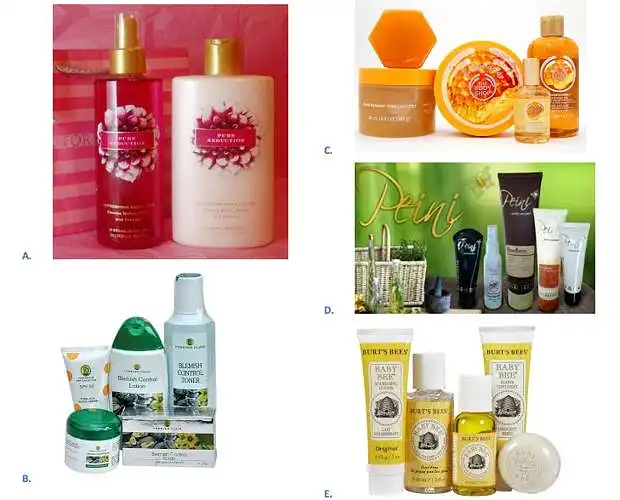 4.	Have you ever seen any of these products/brands?