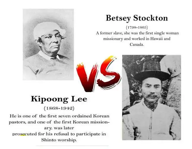 Betsey Stockton vs Kipoong Lee