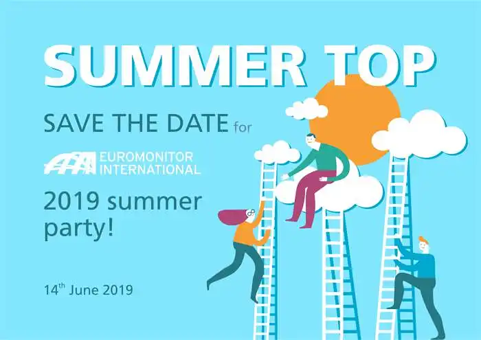 Euromonitor International 2019 SUMMER TOP party!