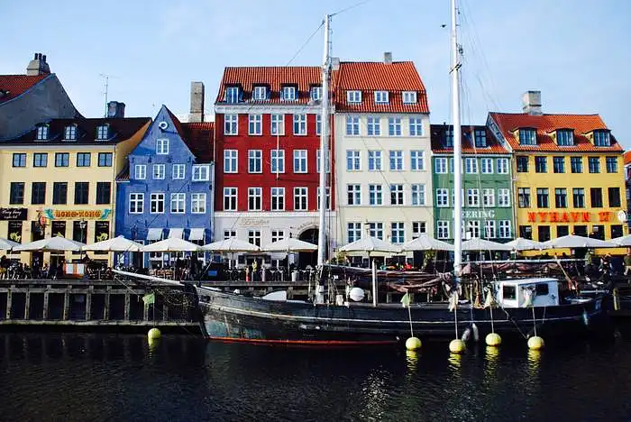 "It’s Nyhavn Harbor in Copenhagen, Denmark. It was taken end of March. "