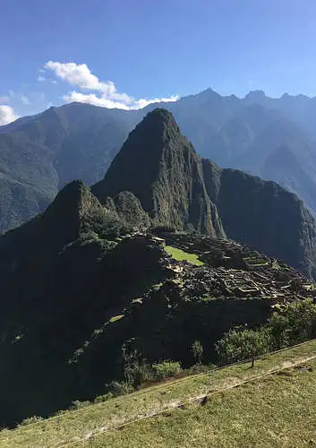 "This photo was taken at Machu Picchu in Peru this summer on June 17th during our trip to Cusco. We had the opportunity to explore the area on our own for a while before a guide gave us an amazing tour with very cool information." 
