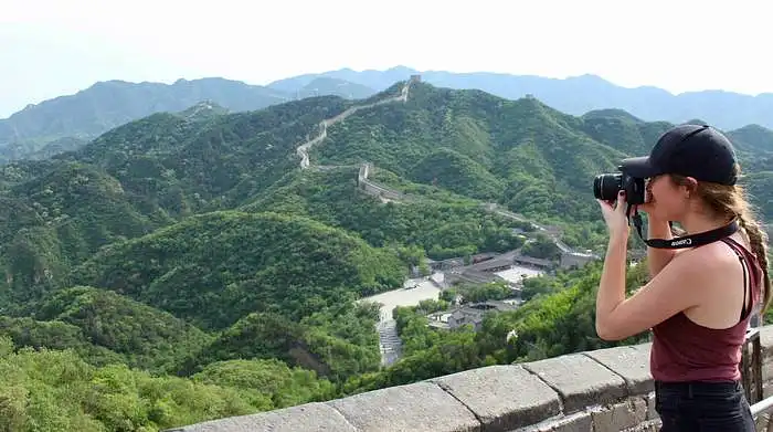 “This photo was taken on the Business School China trip in 2017 when we were on the Great Wall of China.”