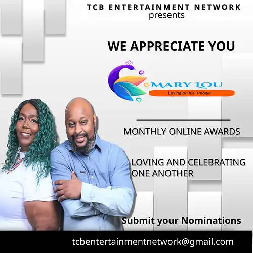 Mary Lou  "We Appreciate You"  MONTHLY ONLINE AWARDS
